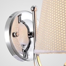 Luminária de parede de cristal contemporânea e contraída criativa em estilo europeu