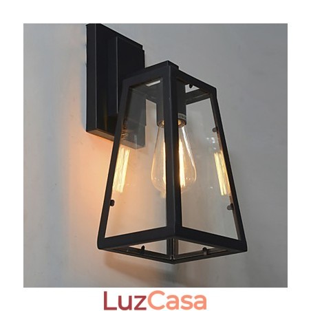 Luminária de parede retrô de qualidade para corredor da indústria eólica com luz de ferro Luminária de parede retrô de qualidade para corredor da indústria eólica com luz de ferro