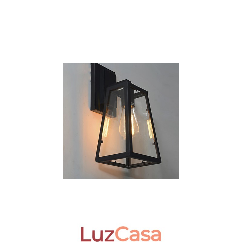 Luminária de parede retrô de qualidade para corredor da indústria eólica com luz de ferro