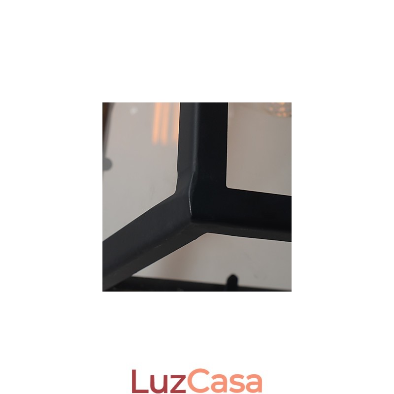 Luminária de parede retrô de qualidade para corredor da indústria eólica com luz de ferro