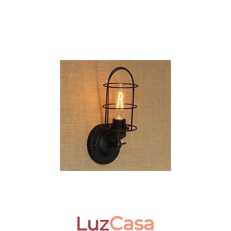 luminária de parede decorativa minimalista retrô corredor escadas varanda