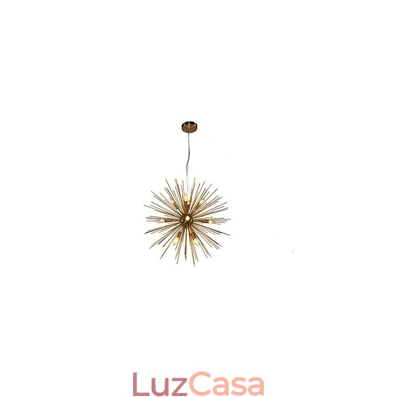Lustre Retro Imitação Cobre Creative line 12