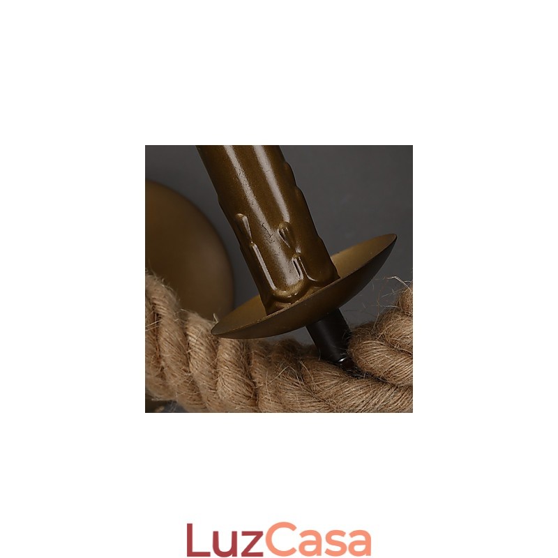 Luminárias de parede retrô clássicas para quarto, luminária de parede europeia de ferro para corredor, varanda, sala de estar