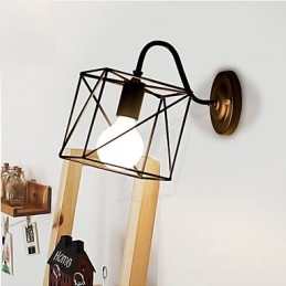 Luminárias de parede da indústria americana nostálgica vintage lron loft corredor luminária de parede para varanda