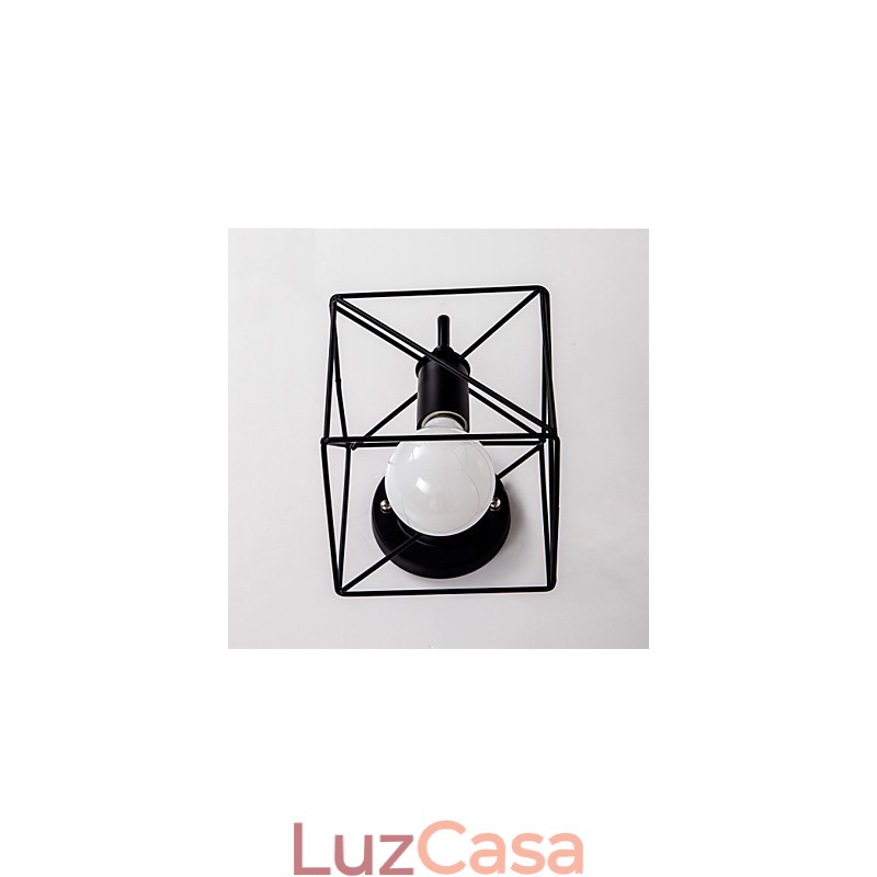 Luminárias de parede da indústria americana nostálgica vintage lron loft corredor luminária de parede para varanda