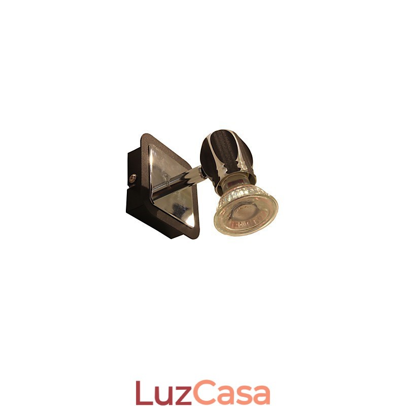 Luminárias de parede pretas modernas para banheiro 3W