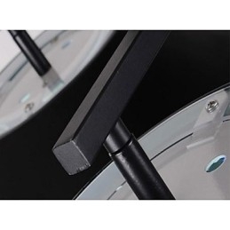 Montagem embutida 3 luzes metal acrílico simples moderno