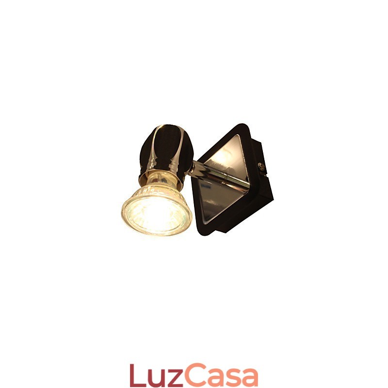 Luminárias de parede pretas modernas para banheiro 3W