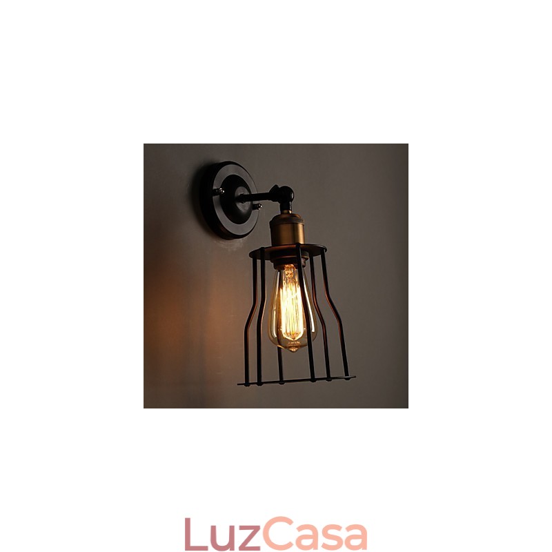 Luminária de parede criativa The Head Of A Bed Titanium Metal