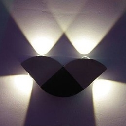 Mini Estilo Flush Mount Wall Lights Moderno Contemporâneo Metal