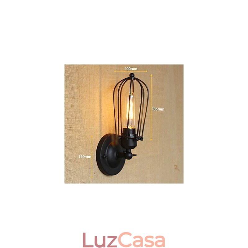 Retro Minimalista Industrial Designers Varanda Corredor Escadas Lâmpada Decorativa Parede Sconce