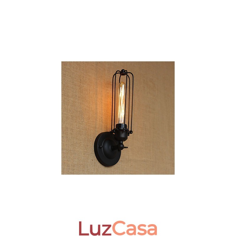 Retro Minimalista Industrial Cabeceira Corredor Escadas Varanda Decorativo Parede Sconce