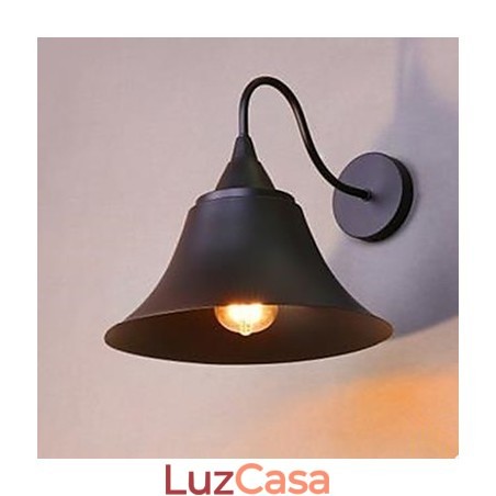 Luminária de parede com tampa de ferro americano Luminária de parede de ferro forjado Archaize Restaurando modos antigos Luminária de parede com tampa de ferro americano Luminária de parede de ferro forjado Archaize Restaurando modos antigos