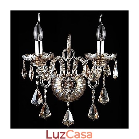 Apliques de parede de cristal, luminárias de parede de velas, luminárias de parede de leitura, modernas, contemporâneas, de metal Apliques de parede de cristal, luminárias de parede de velas, luminárias de parede de leitura, modernas, contemporâneas, de metal