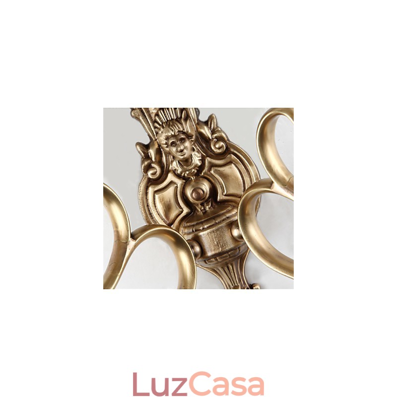 Apliques de parede Mini Style Traditional Classic Metal