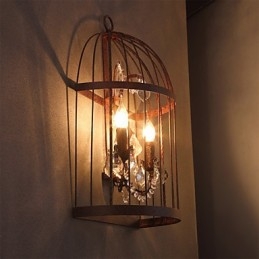 Apliques de parede Mini Style Traditional Classic Metal