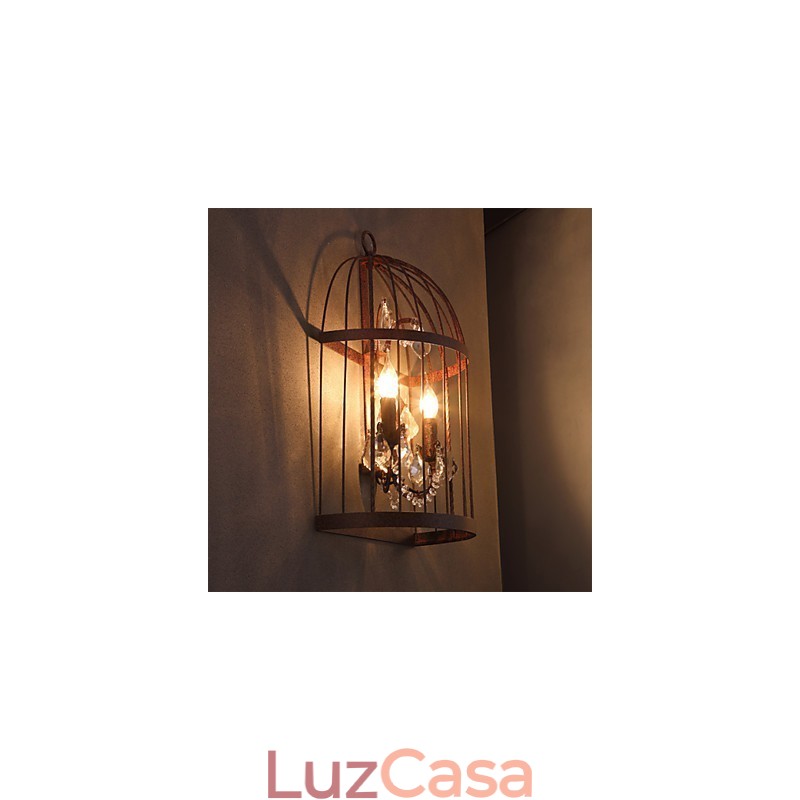 Apliques de parede Mini Style Traditional Classic Metal