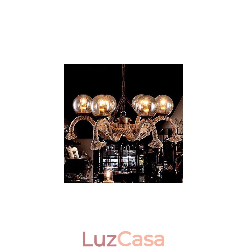 Lustre Mini Estilo Vintage Metal