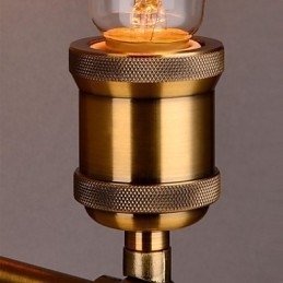 Luminárias de parede para casa Luminária de parede minimalista para corredor interior Luminária de ferro forjado Luminária de cabeceira para quarto