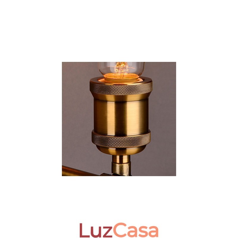 Luminárias de parede para casa Luminária de parede minimalista para corredor interior Luminária de ferro forjado Luminária de cabeceira para quarto