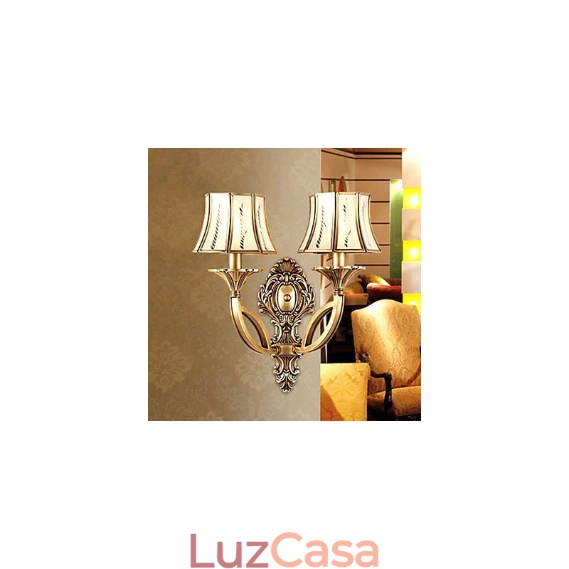 Apliques de parede Mini Style Traditional Classic Metal