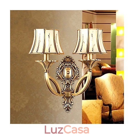 Apliques de parede Mini Style Traditional Classic Metal Apliques de parede Mini Style Traditional Classic Metal