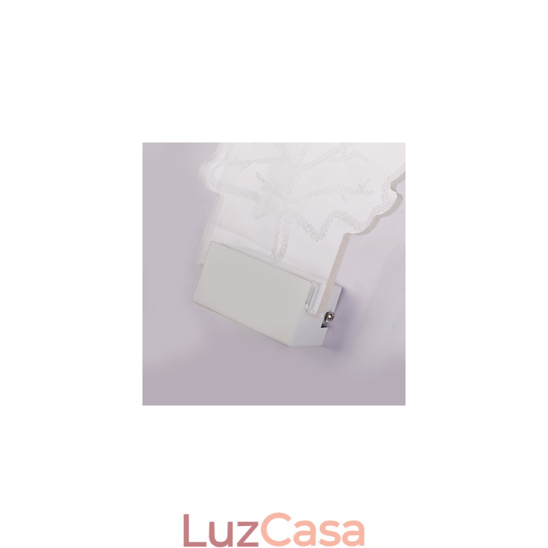 Luminária de parede acrílica PVC Lâmpada de luz Chip Moderna Contemporânea Metal