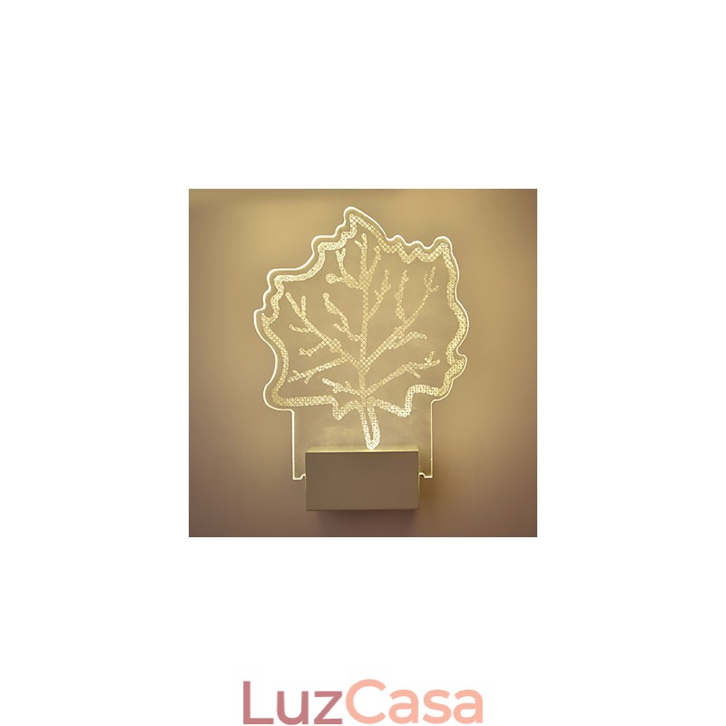 Luminária de parede acrílica PVC Lâmpada de luz Chip Moderna Contemporânea Metal