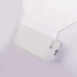 Luminária de parede acrílica PVC Luminária moderna contemporânea Metal