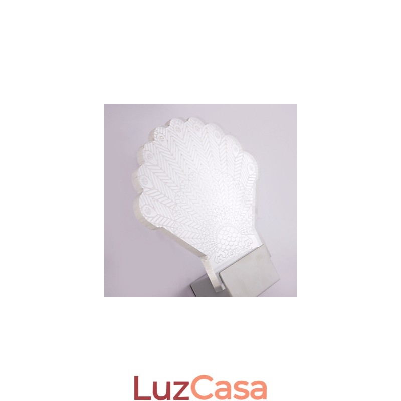 Luminária de parede acrílica PVC Luminária moderna contemporânea Metal