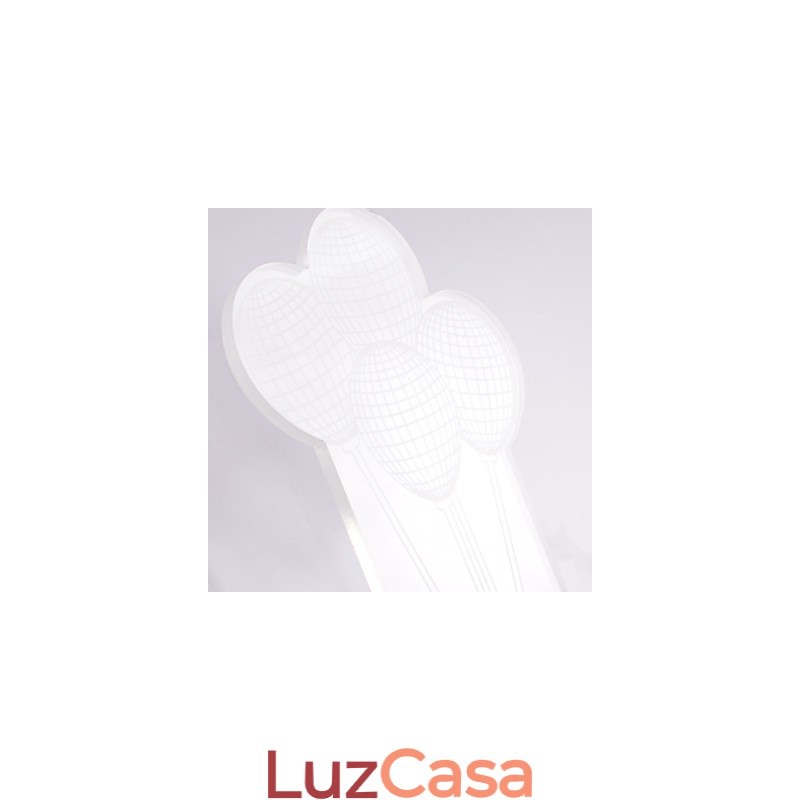 Luminária de parede acrílica PVC Luminária moderna contemporânea Metal