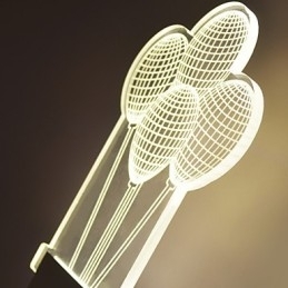 Luminária de parede acrílica PVC Luminária moderna contemporânea Metal