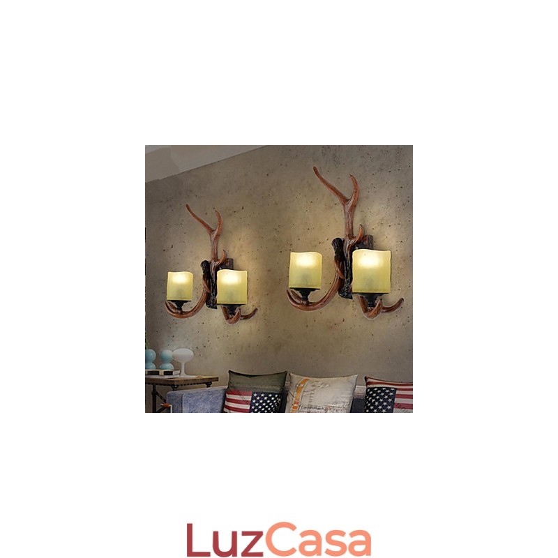 Apliques de parede Mini Style Traditional Classic Resina