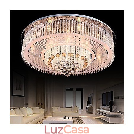 Lustre de Cristal Moderno Contemporâneo Cristal Lustre de Cristal Moderno Contemporâneo Cristal