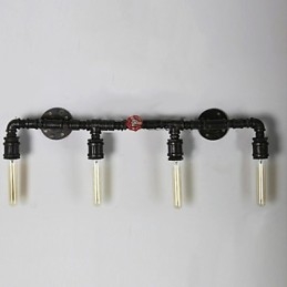 Mini Estilo Arandelas de Parede Rústicas Lodge Metal