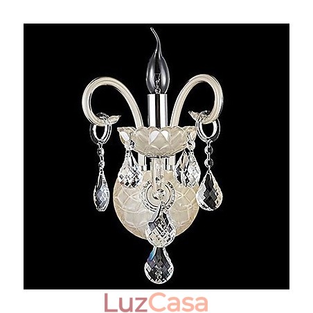 Apliques de parede de cristal Luzes de parede ao ar livre Luzes de parede de vela Luzes de parede de leitura Moderno Contemporâneo Metal Apliques de parede de cristal Luzes de parede ao ar livre Luzes de parede de vela Luzes de parede de leitura Moderno Contemporâneo Metal