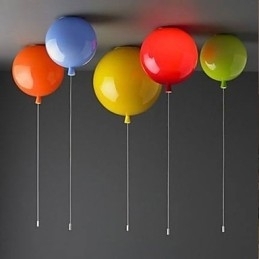 Globo de metal moderno contemporâneo embutido