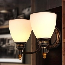Mini Estilo Arandelas de Parede Modernas Contemporâneas Metal