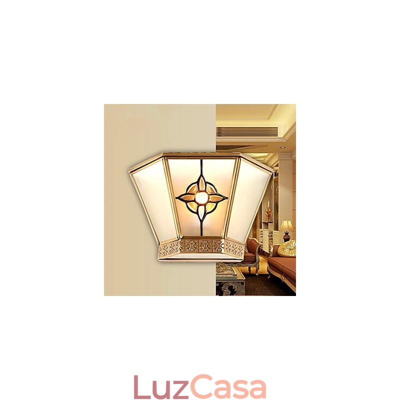 Apliques de parede Mini Style Traditional Classic Metal