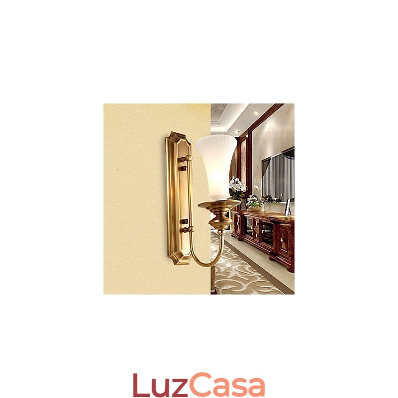 Apliques de parede Mini Style Traditional Classic Metal