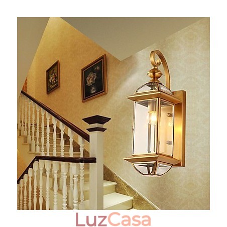 Apliques de parede Mini Style Traditional Classic Metal Apliques de parede Mini Style Traditional Classic Metal