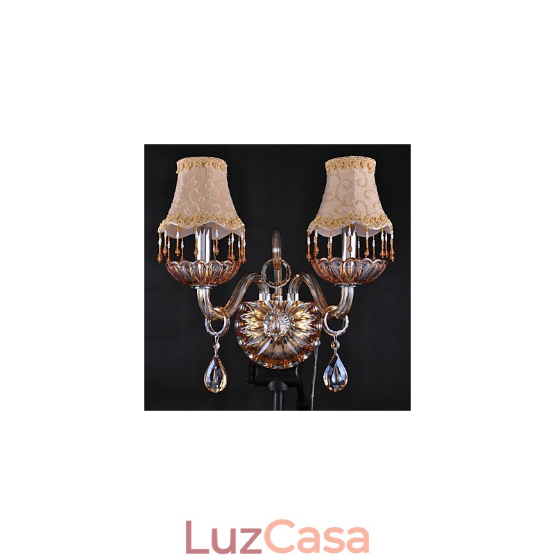 Mini Luminárias de Parede Modernas Prata Cromado Metal