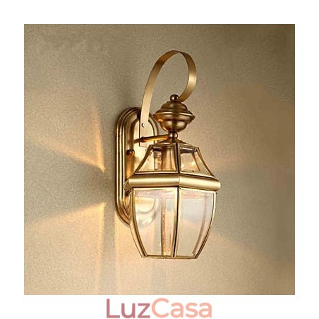 Apliques de parede Mini Style Traditional Classic Metal Apliques de parede Mini Style Traditional Classic Metal