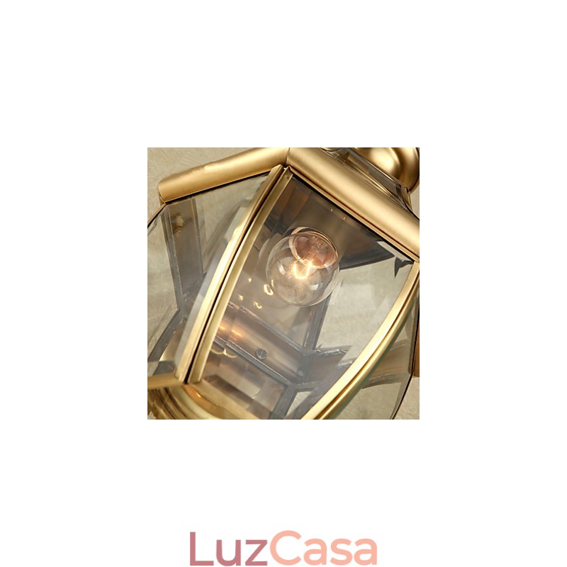 Apliques de parede Mini Style Traditional Classic Metal