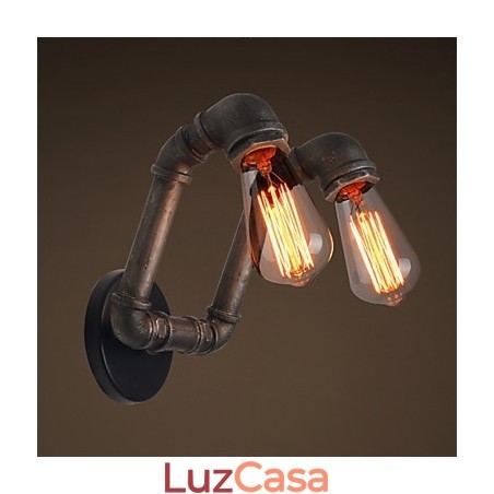 Luminária de parede retrô de metal para cafeteria Luminária de parede retrô de metal para cafeteria