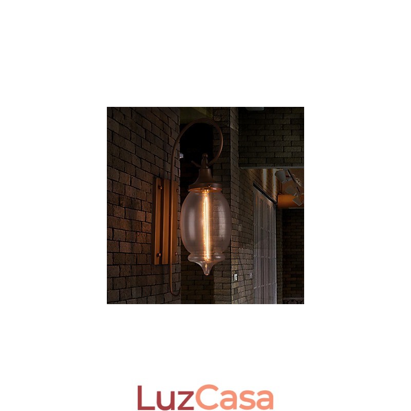 Luminárias de parede para casa Luminária de parede minimalista para corredor interior Luminária de ferro forjado Luminária de cabeceira para quarto