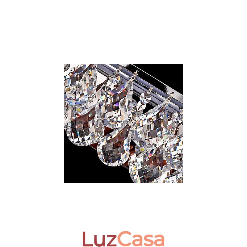 Apliques de parede de cristal Metal moderno e contemporâneo
