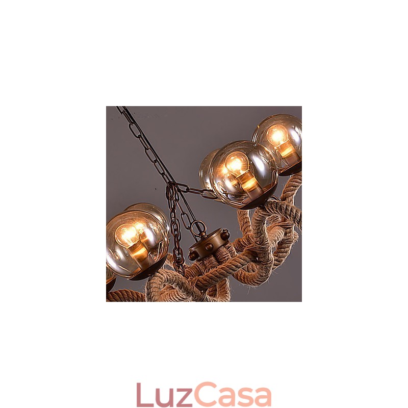Lustre Mini Estilo Vintage Metal