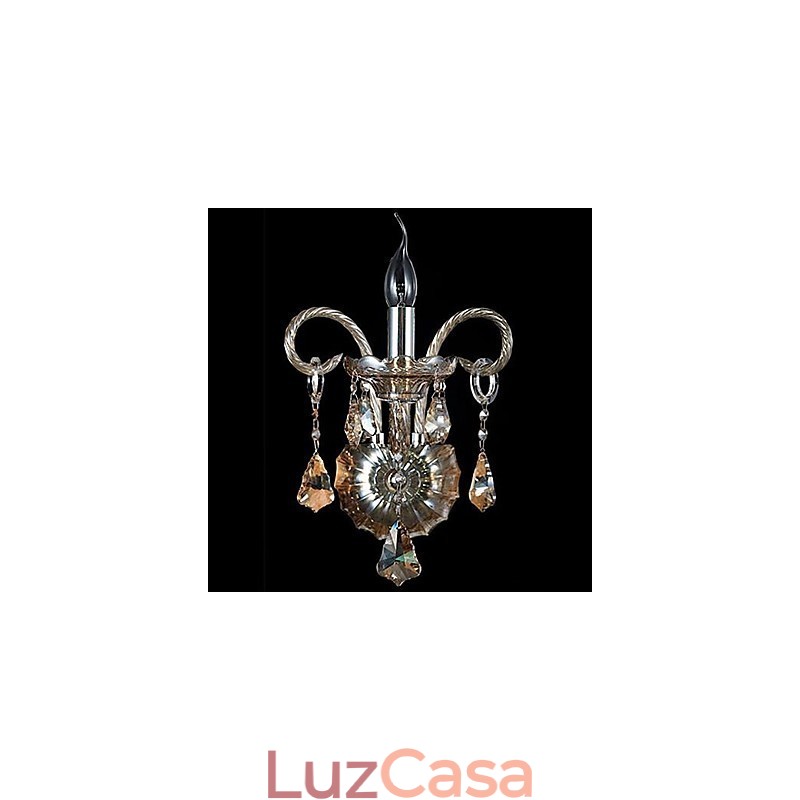 Apliques de parede de cristal Moderno e contemporâneo Cristal