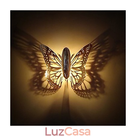 Luminárias de parede embutidas modernas contemporâneas de metal Luminárias de parede embutidas modernas contemporâneas de metal